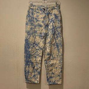 Light Blue patterned pants